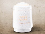 Keramická urna - Bílé teraso